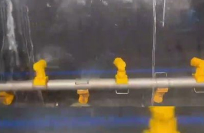 Atelier de tuyaux en HDPE